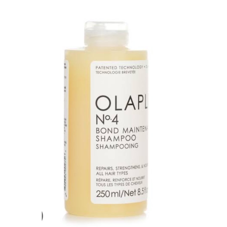 Olaplex No 4 แชมพูทำความสะอาดเส้นผมอย่างอ่อนโยนพร้อมด้วยมอยส์เจอร์ไรเซอร์เข้มข้นเข้าซ่อมแซม