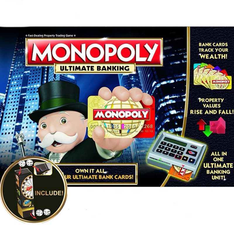 MONOPOLY: Super Mario Bros Collector's Edition Board Game, Monopply Banker, Disney