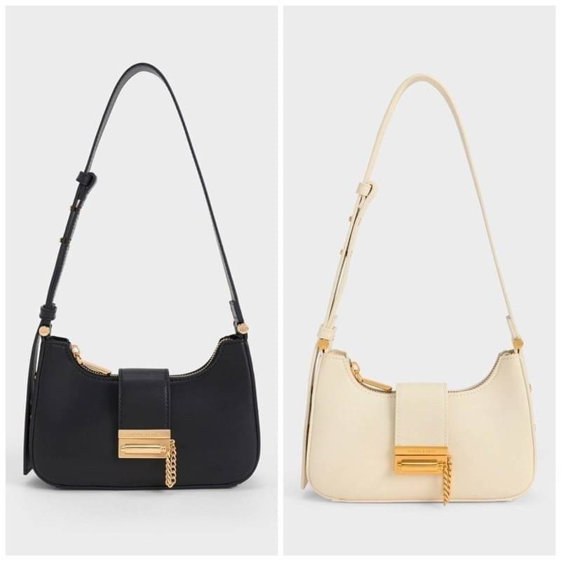 กระเป๋าสะพายข้างCK (charles&keith) (ซ84)