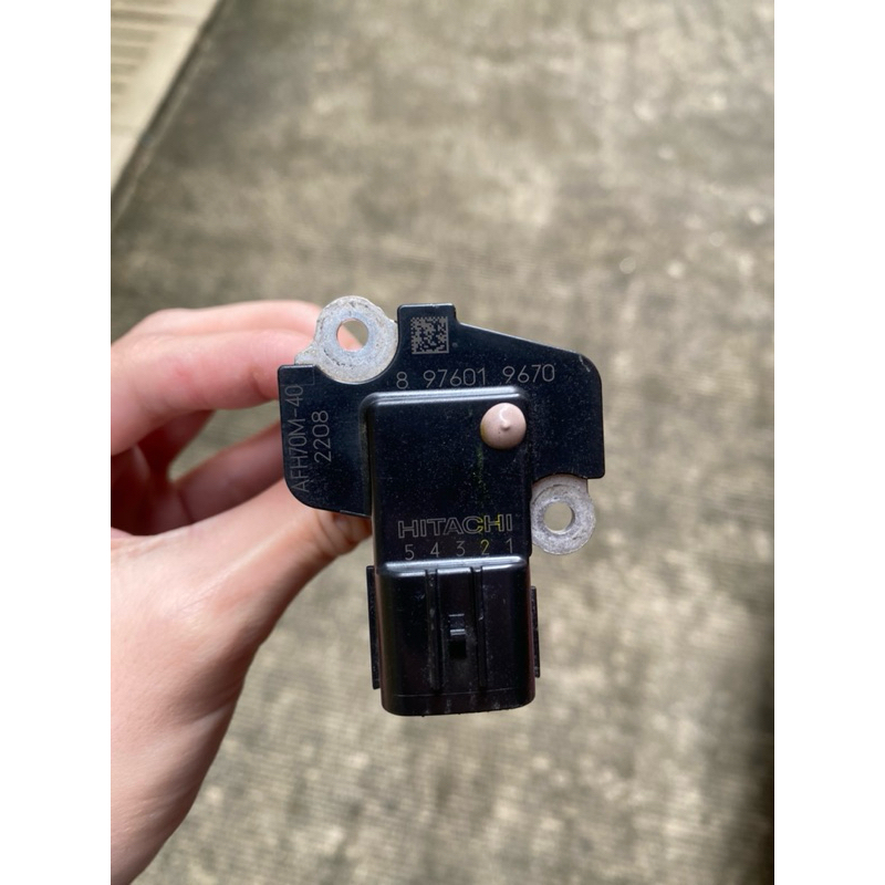 เซ็นเซอร์แอร์โฟร์เเท้มือสอง ISUZU D-MAX D-MAX เครื่อง2.5/3.0 ปี2005-2023 แท้ #8-97601967-0
