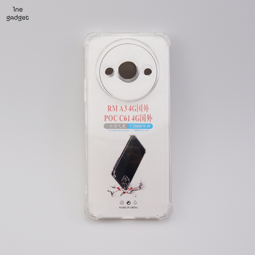 เคส สำหรับ Xiaomi Redmi A3 เคสซิลิโคนนิ่ม ใส กันกระแทก