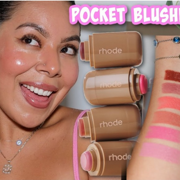 (สั่งจากVDOส่วนลดสุดปัง!!) Beauty-Siam แบ่งขายครีมบลัชสุดฮอท Rhode Pocket Blush