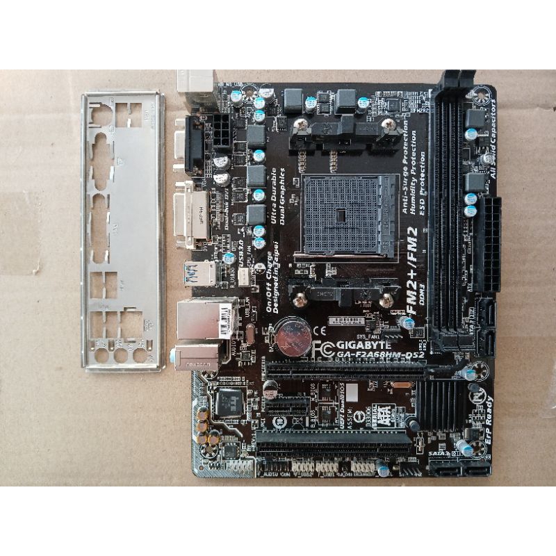 Mainboard FM2+ GIGABYTE F2A68HM-DS2 รองรับ CPU FM2/FM2+