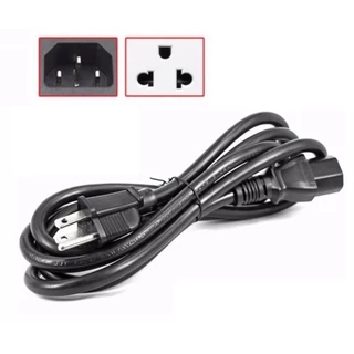สายไฟ AC สาย AC Power สาย 3 รู สายไฟ 3รู สายกลม ความยาว 1.5 เมตร ขนาดสายไฟ 3x0.75mm AC POWER CABLE Male Female A58 สำหรั