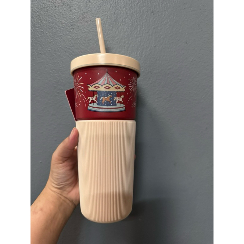Starbucks Stainless Steel Cold Cup 21.5oz chrismas 2024