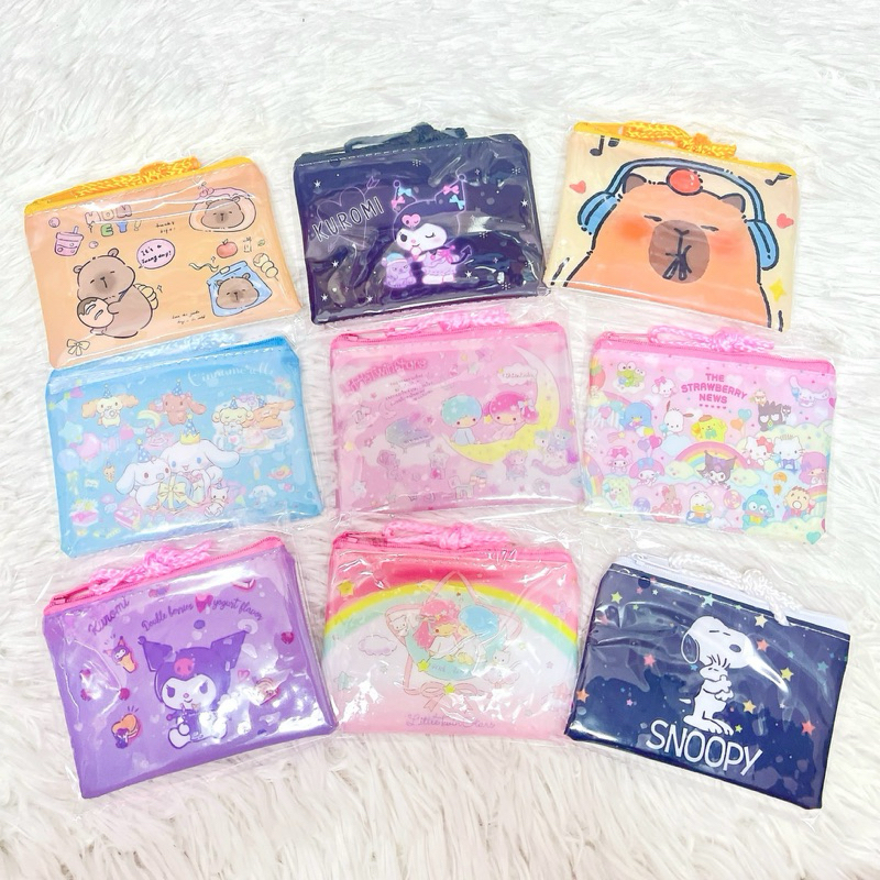 กระเป๋าสตางค์ sanrio กระเป๋าซาริโอ้ คุโรมิ ชินนาม่อน มายเมโลดี้ คิตตี้