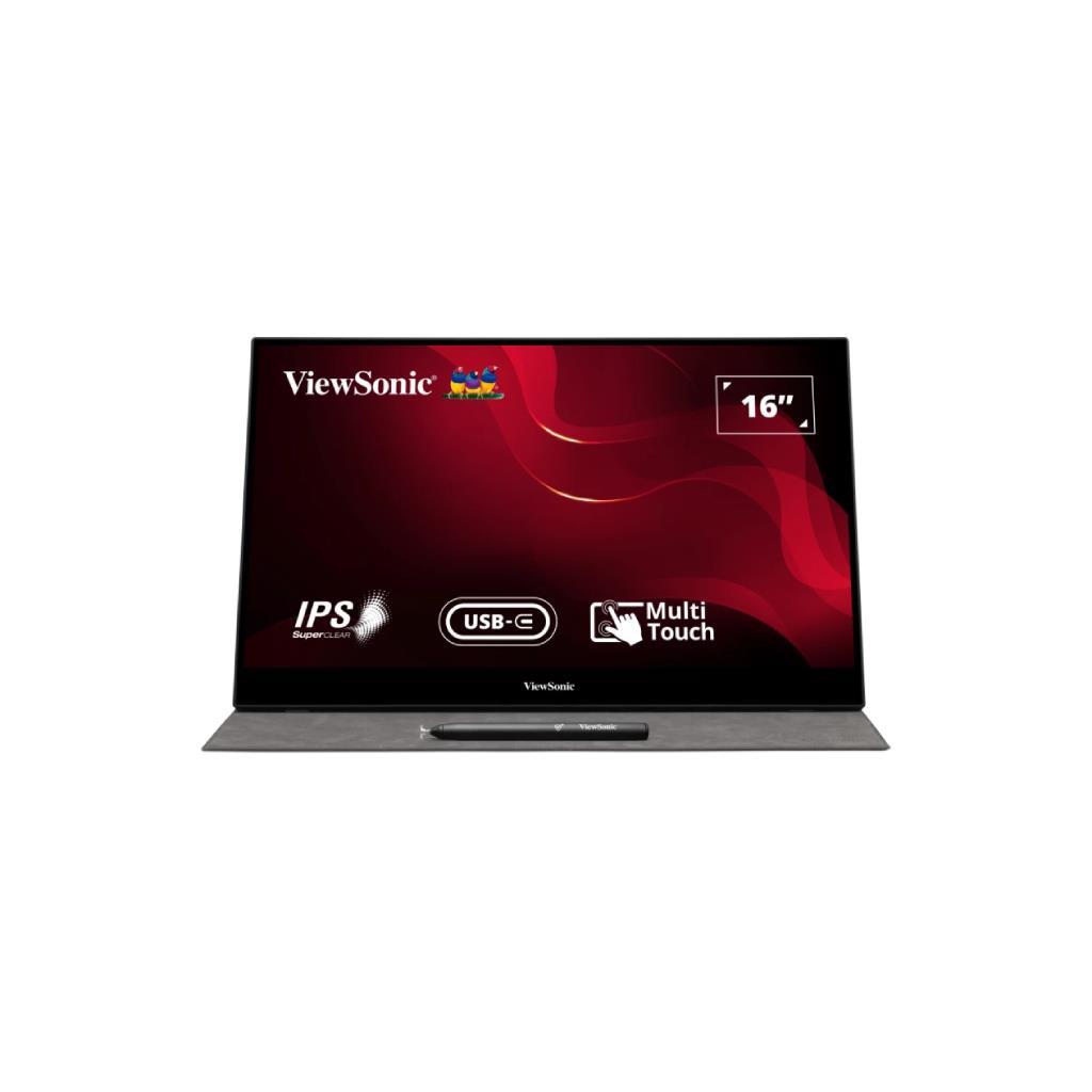 จอมอนิเตอร์ VIEWSONIC Portable TD1655 (IPS 60Hz Touch Portable)