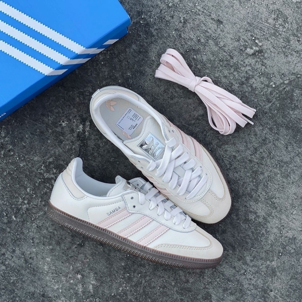 adidas การันตีของแท้ 100% originals SAMBA OG W pink IH2751 รองเท้าลำลอง อ่อนนุ่ม รองเท้าผ้าใบผู้หญิง