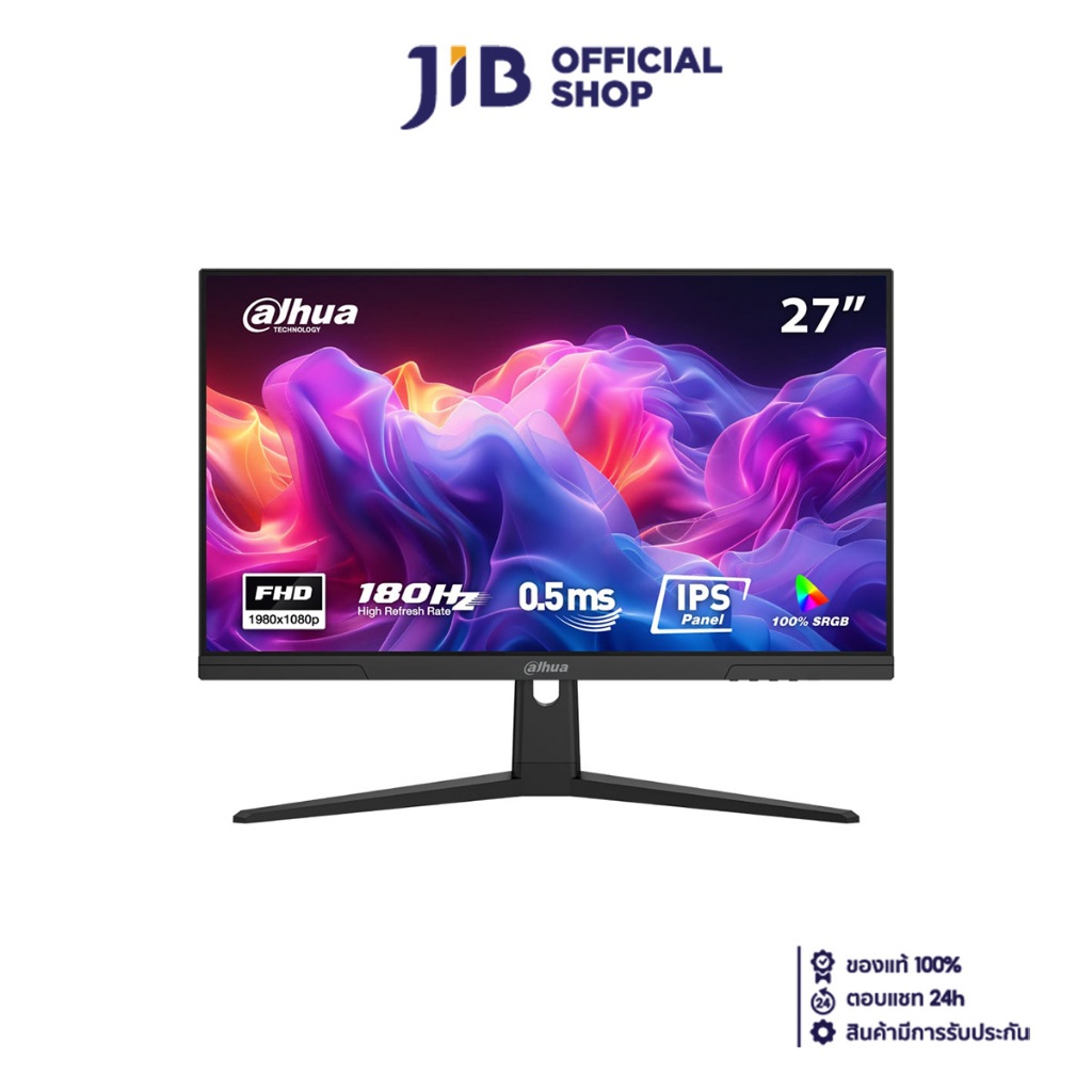 MONITOR (จอมอนิเตอร์) DAHUA DHI-LM27-E231B - 27 INCH IPS FHD 180Hz ADAPTIVE SYNC