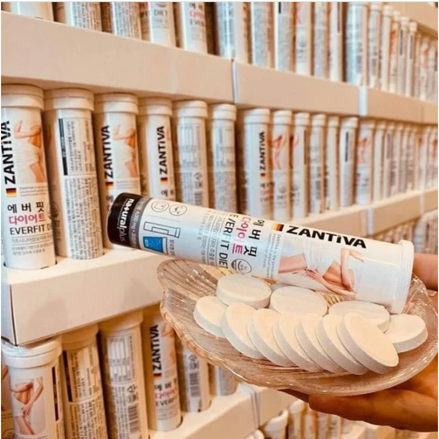 (💗แท้/พร้อมส่ง💗) ZANTIVA EVERFIT DIET เม็ดฟู่เบิร์นไขมัน จากเยอรมัน 20 เม็ด