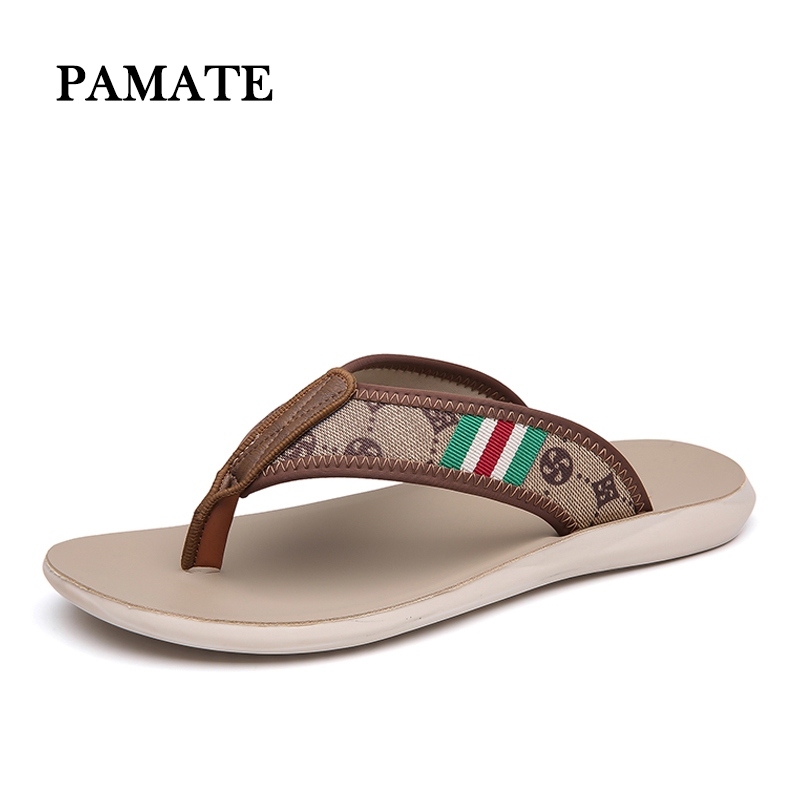 【PAMATE】รองเท้าแตะผู้ชาย แบบคลาสสิก สบายและเป็ดสำหรับการใช้งานในแต่ละวัน🔥ส่งเร็ว🔥