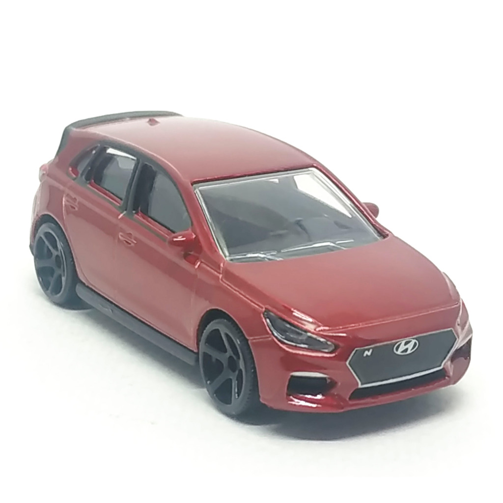 Majorette Hyundai i30N สีแดงเข้ม Scale 1/64 (8cm) ไม่มี package