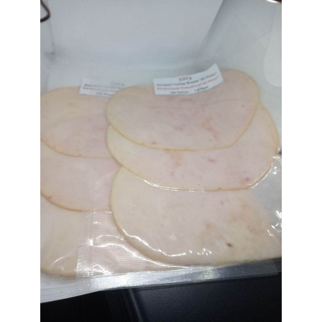 Smoked Turkey Breast 2 time 100 gramm / Geräucherte Putenbrust 2 mal 100 Gramm