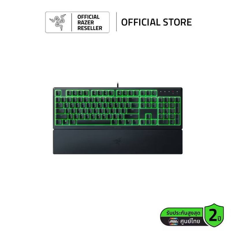 KEYBOARD (คีย์บอร์ด) มือสอง RAZER ORNATA V3 X (BLACK) e