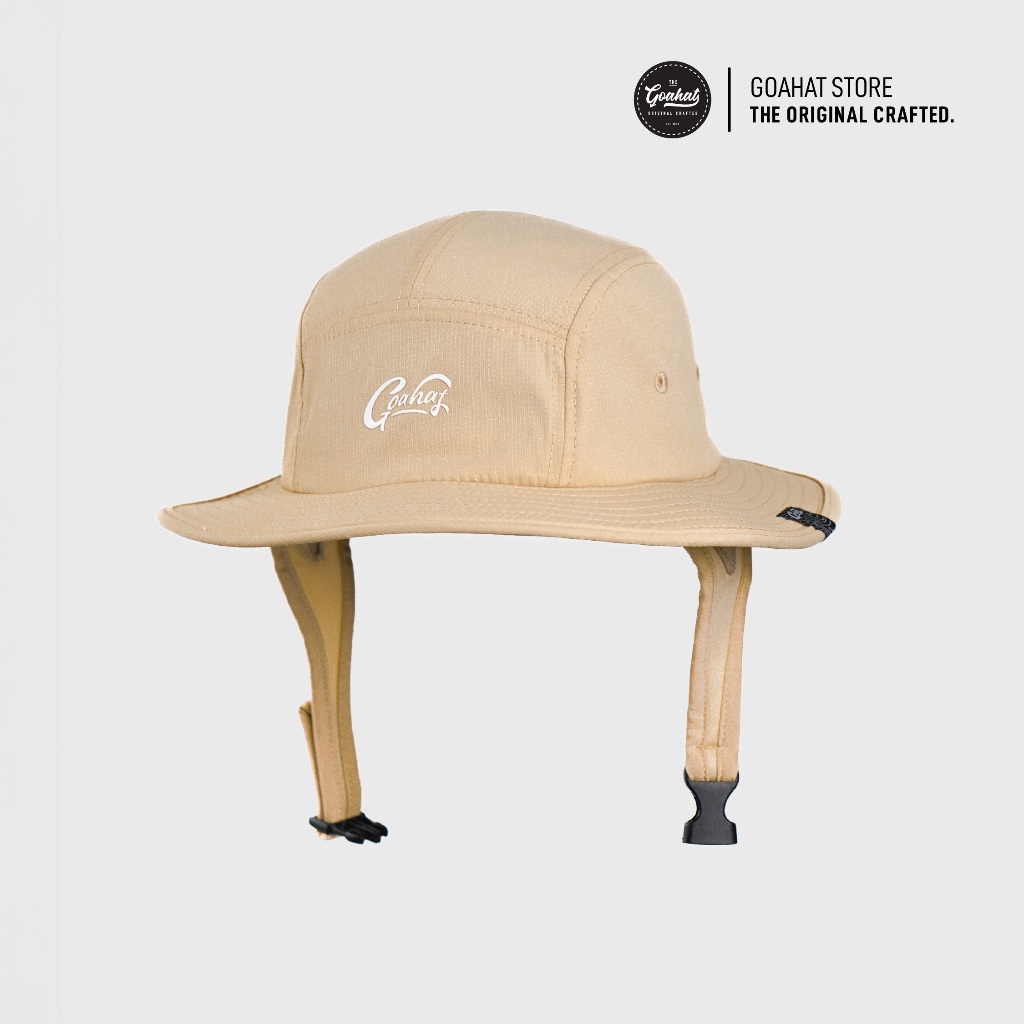 G220 Cream หมวกเซิร์ฟ หมวกตกปลา Polyester กันน้ำ เบา นุ่ม ใส่สบาย ระบายอากาศได้ดี