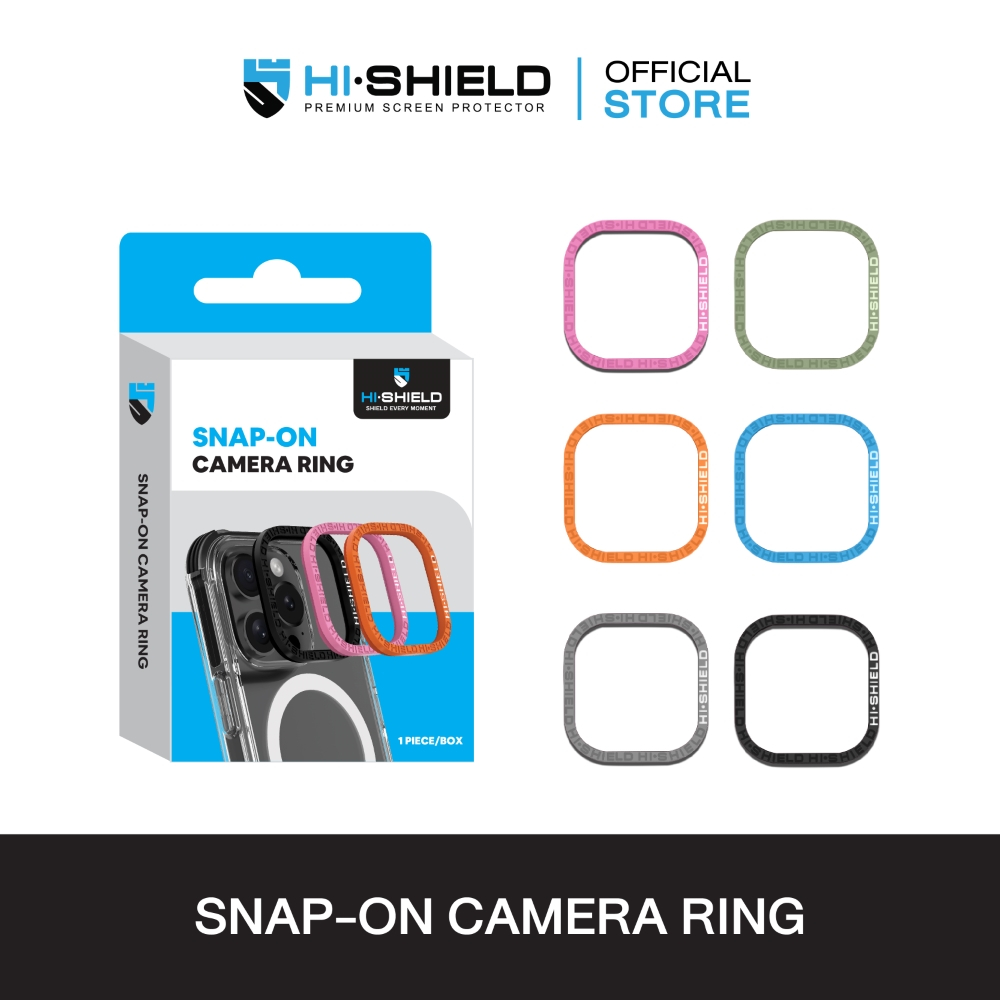 HI-SHIELD Snap-on Camera Ring - วงแหวนปกป้องเลนส์กล้อง