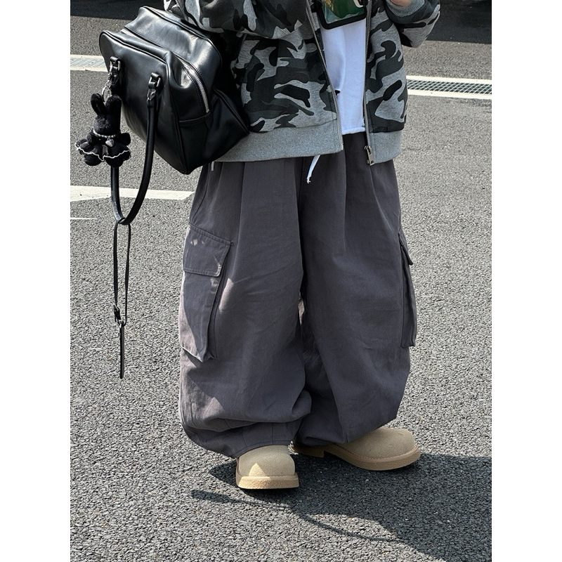 DB1076 Carl Cargo pants กางเกงคาร์โก้ เด็ก บุขน