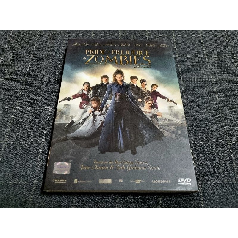 DVD ภาพยนตร์แอ็คชั่นสยองขวัญสุดมันส์ "Pride and Prejudice and Zombies / เลดี้ ซอมบี้" (2016)