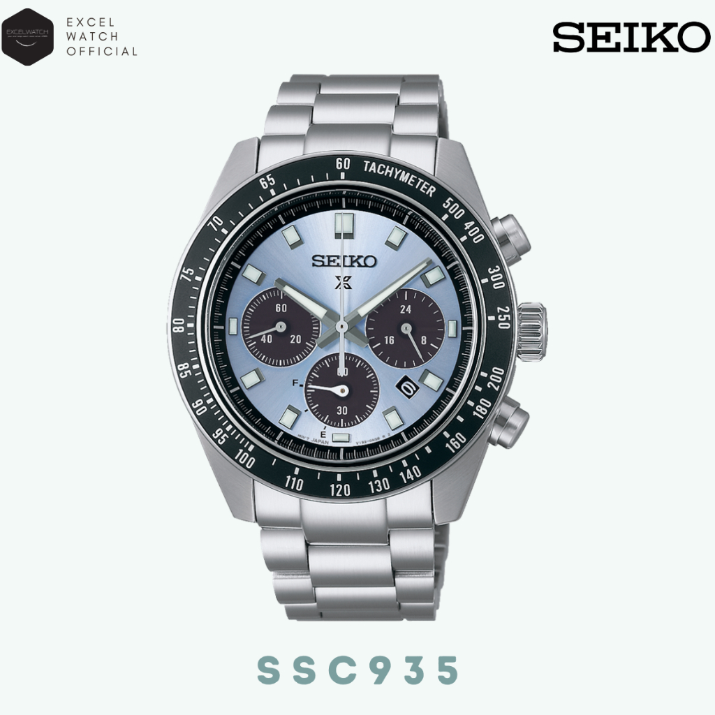 [ Excel Watch ] นาฬิกา SEIKO Prospex รุ่น SSC813 SSC815 SSC911 SSC913 SSC933 SSC935 SOLAR Speedtimer