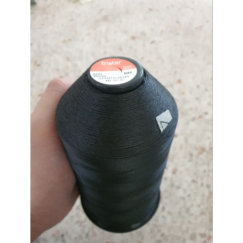 ด้ายไนล่อน tristar 210D/3 หลอดใหญ่