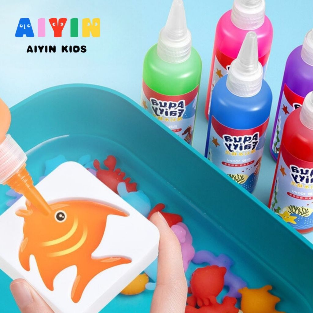 AIYIN ของเล่นเด็ก เยลลี่น้ำ DIY Magiccal WaterSeapeของเล่นแนววิทยาศาสตร์ เสริมพัฒนาการ จินตนาการให้ลูก ของเล่นเด็ก