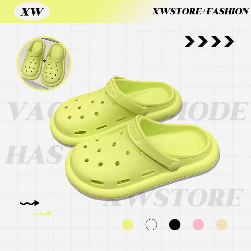 XWshopee ห้ามพลาด รองเท้าหัวโตเเฟชัน มี5สีให้เลือกสุดคุ้ม มีสายรัดส้น ทรงสวย เเมทช์ได้ทุกลุค สาวๆควรมีติดตู้ไว้  ต้องมีไ