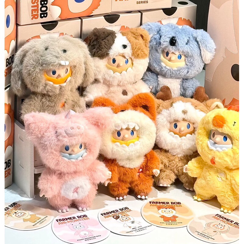 (พร้อมส่งระบุตัว )FUN.|FARMMER BOB ANI-Monster Push Doll