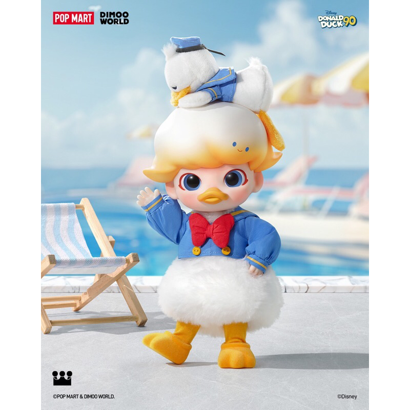 ถึง สิ้นธันวา-ต้นมกรา DIMOO x Donald Duck 1/8 Action Figure