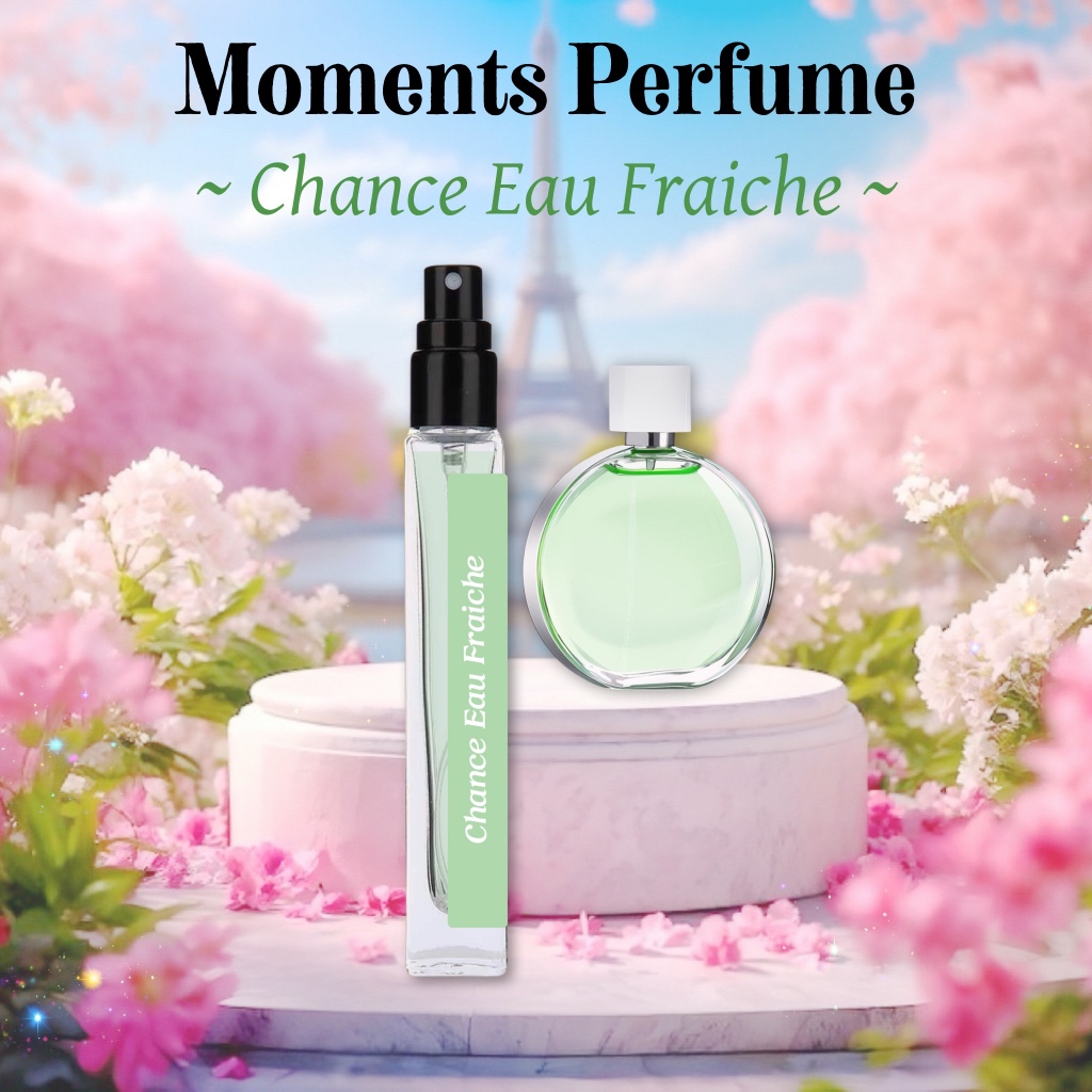 Moments Perfume น้ำหอมผู้หญิง กลิ่น ชาแนล Fraîche สีเขียว