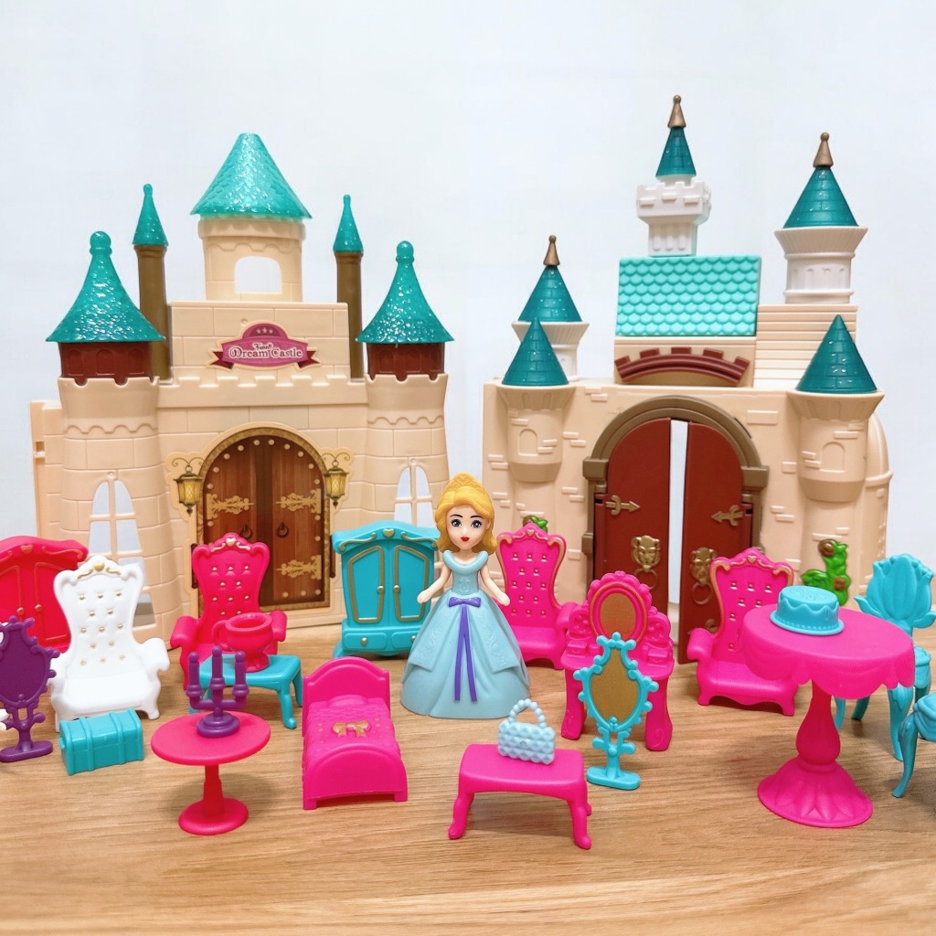 Castle Princess ชุดบ้านปราสาทเจ้าหญิง พร้อมโมเดล