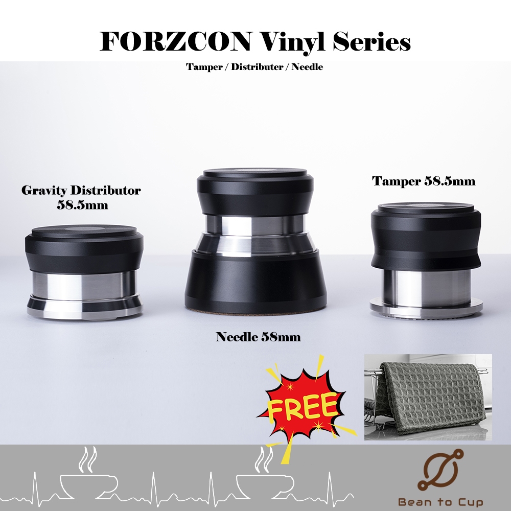 FORZCON Vinyl Series Tamper / Distributier / Needle ขนาด 58-58.5mm