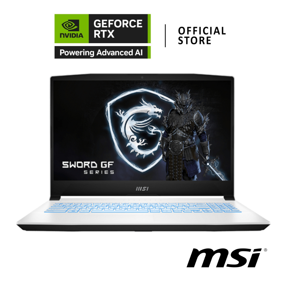 MSI SWORD 15 / NVIDIA GEFORCE RTX 3050 / INTEL CORE I7-12700H (A12UC-037TH) White