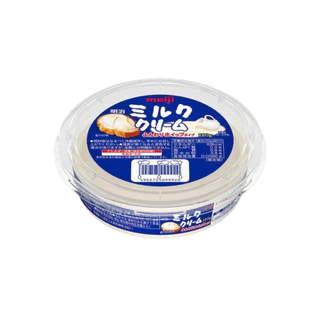 Meiji Cream Spread เมจิครีมทาขนมปังรสนม*ใช้นมของฮอกไกโดหอมหวานทากับขนมปังหรือแพนเค้กก็อร่อยขนาด180g.