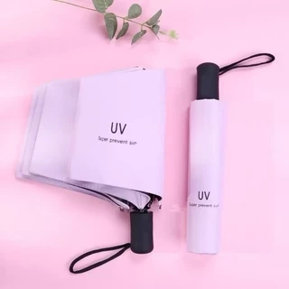 🚚พร้อมส่งในไทย🚚Cici20212ร่มพับ ร่มกันแดด กันแสงUV ร่มกันฝนแบบพกพา พับเก็บได้ มีสายห้อย น้ำหนักเบา