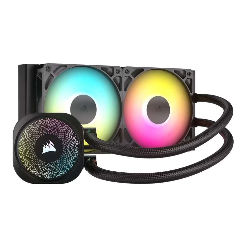 CPU LIQUID COOLER (ระบบระบายความร้อนด้วยน้ำ) CORSAIR NAUTILUS 240 RS ARGB (BLACK)