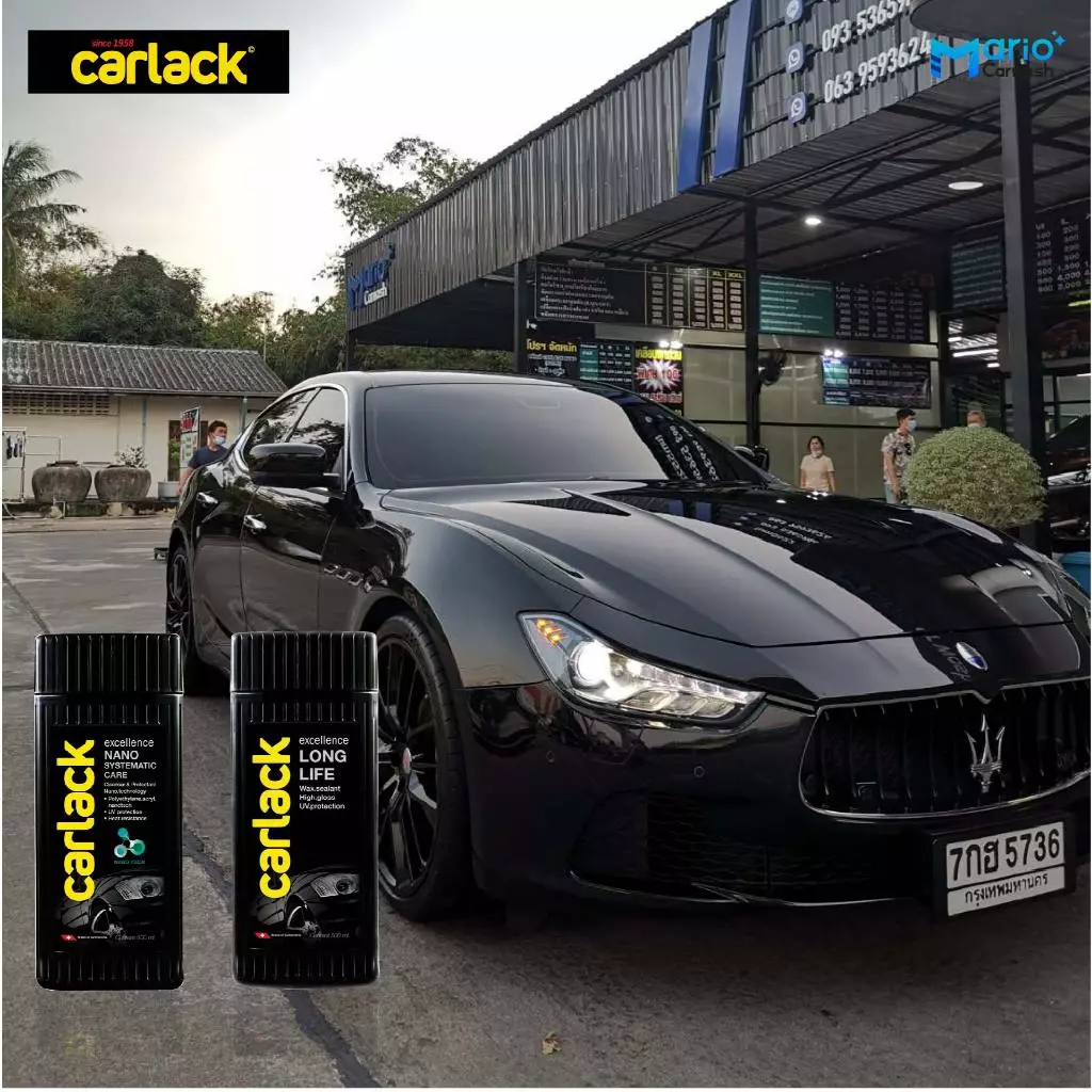 Carlack Nano systematic 500 ml. น้ำยาเคลือบสีรถ คาร์แลค นาโน (แถมผ้าไมโคร1ผืน) thumbnail 3