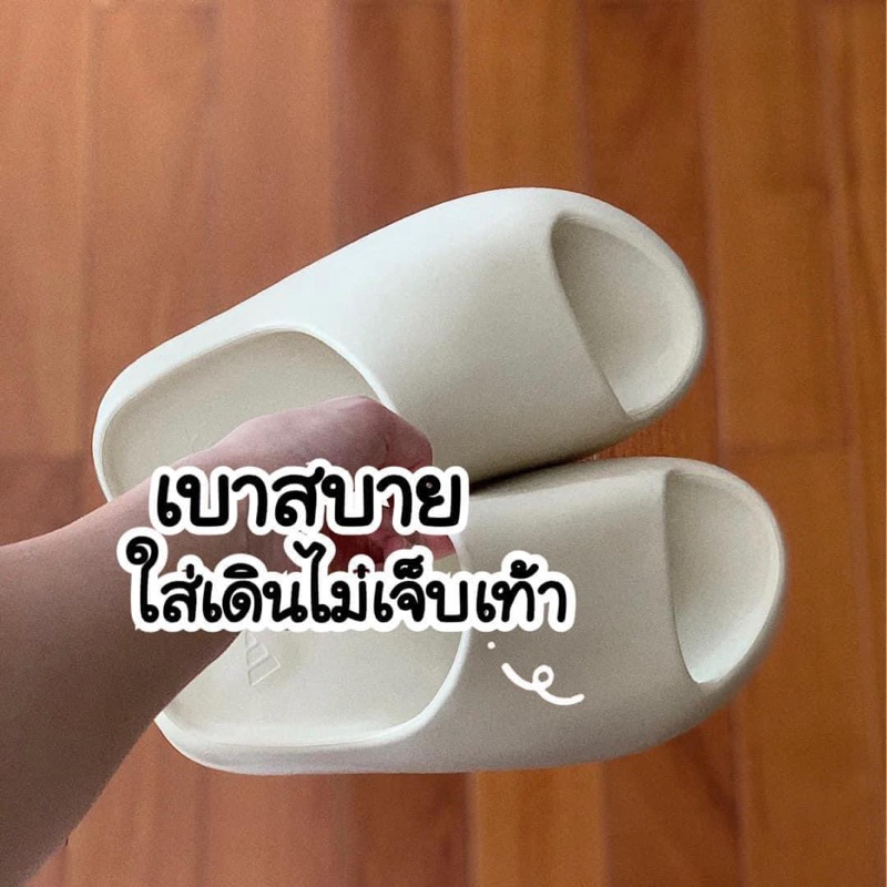 🔥รองเท้าแตะ SLIDE พร้อมกล่อง สวยตรงปก ผิวหยาบ ปั๊มโลโก้ มีป้าย✅