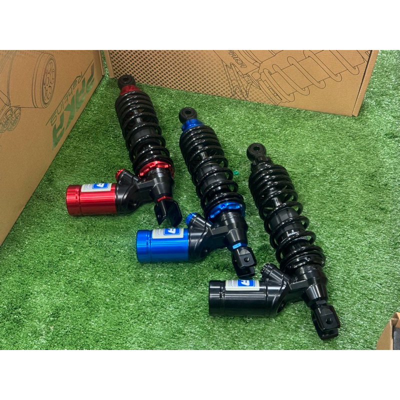 โช๊คหลัง PAKA แท้ ปรับได้ 4 จุด ตรงรุ่น Giorno / หลีด มีประกัน 6 เดือน