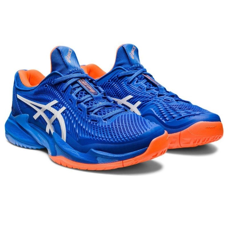 รองเท้าเทนนิส ASICS Court FF 3 Novak | Tuna Blue/White ( 1041A361-960 ) ราคาลดเหลือ 4690 ป้าย6500บาท size8-13us