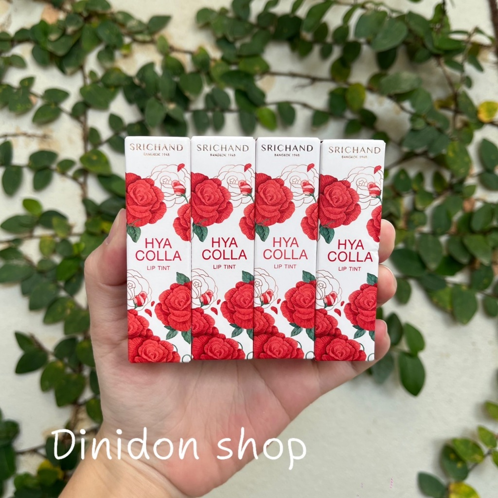 ((dinidon shop)) Srichand HYA Colla Lip Tint 4g. ศรีจันทร์ ไฮยา คอลลา ลิป ทินท์ (4 ก.)