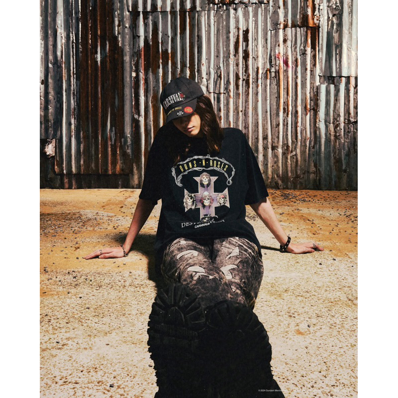 เสื้อ Canival x Guns N' Roses (Paradise City) มือ1 & 2 ของแท้💯