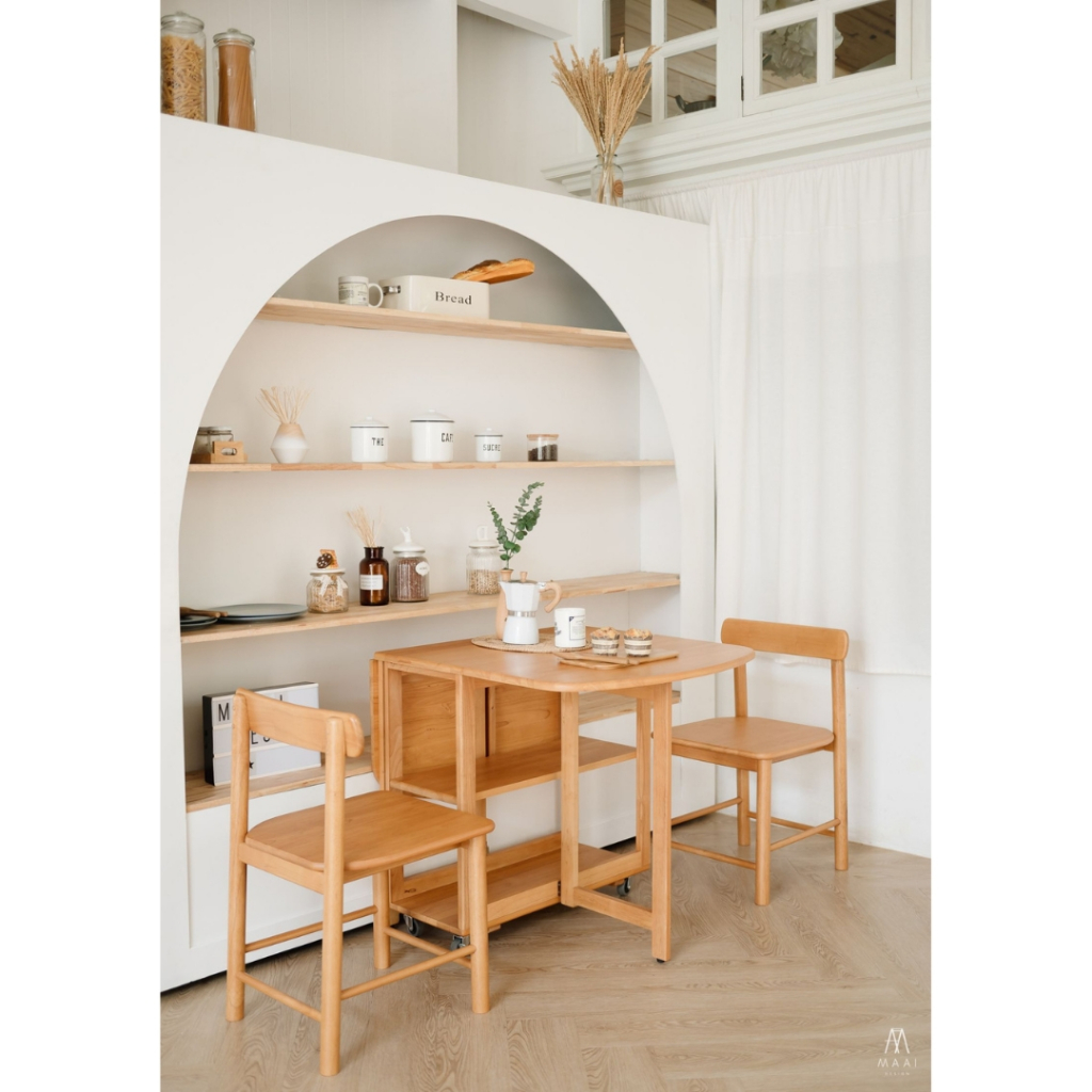 MAAI Design Nabi table โต๊ะพับประหยัดพื้นที่ multi-function ประกอบสำเร็จ
