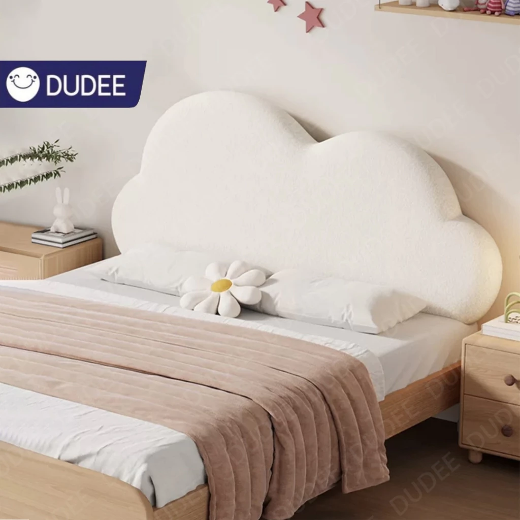 DUDEE หมอนหัวเตียง หมอนเสริมเตียง เบาะพิงหลังนุ่ม ติดตั้งง่าย