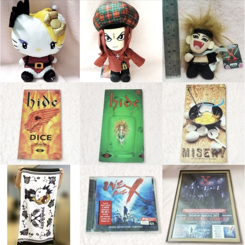 X JAPAN โมเดล ตุ๊กตา ฮิเดะ โยชิคิตตี้ hide yoshikitty