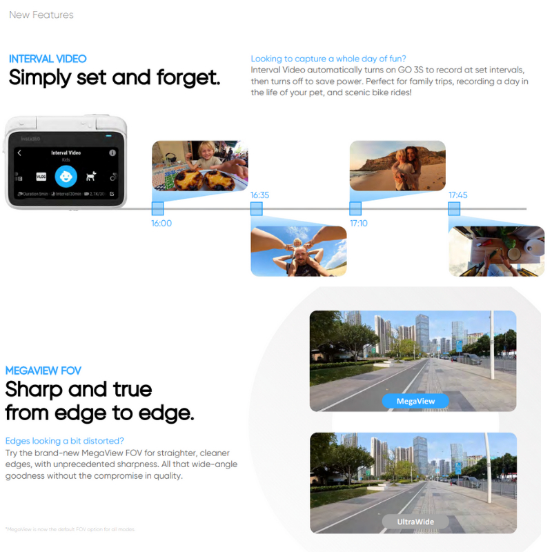 【New Arrival】Insta360 GO 3S the tiny mighty 4K cam รับประกันศูนย์ไทย - รูปที่ 2