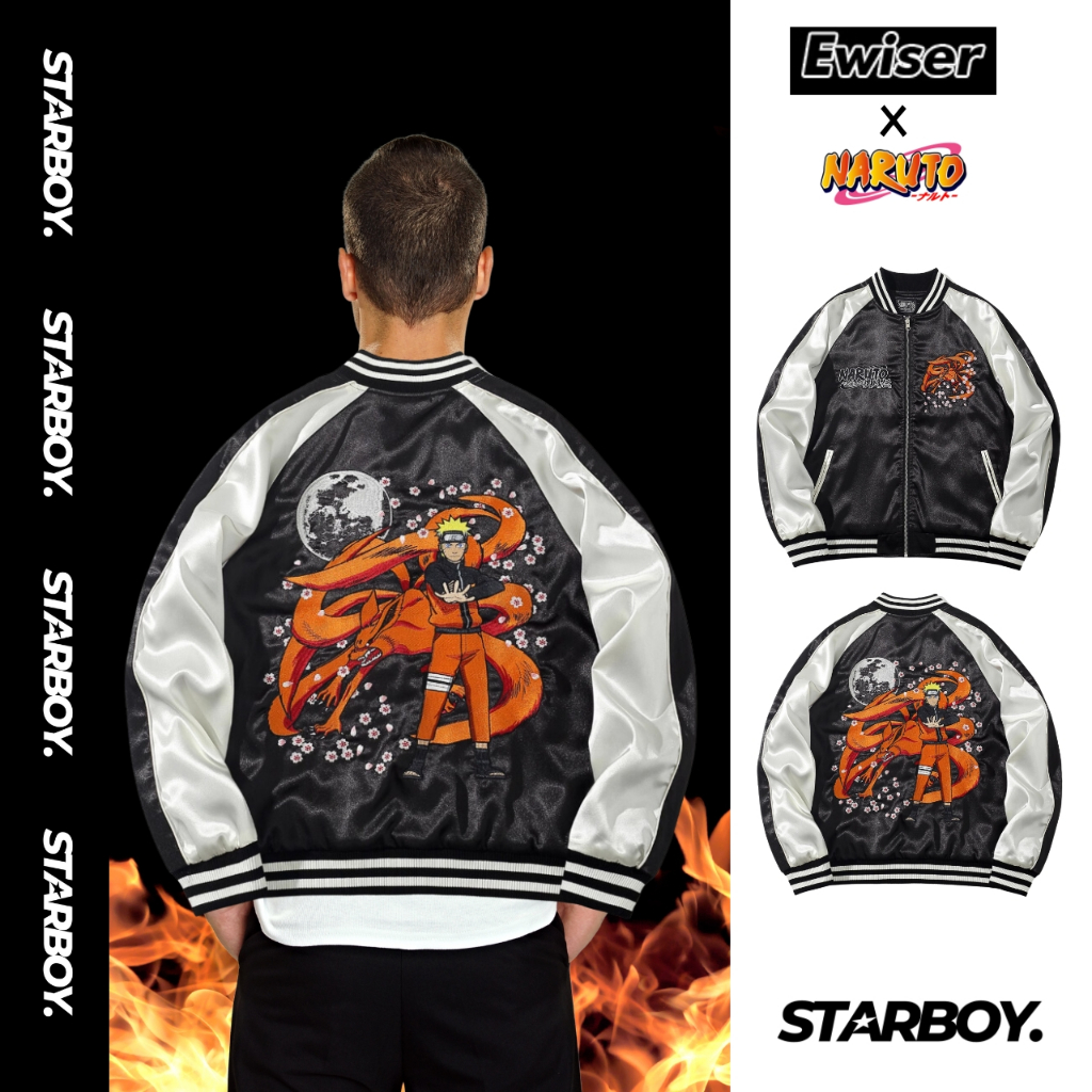 🔥Sukajan🔥เสื้อแจ็คเกต Sakujan Premium Skullworks ของแท้ 💯 สินค้านำเข้า พรีออเดอร์ by STARBOY.