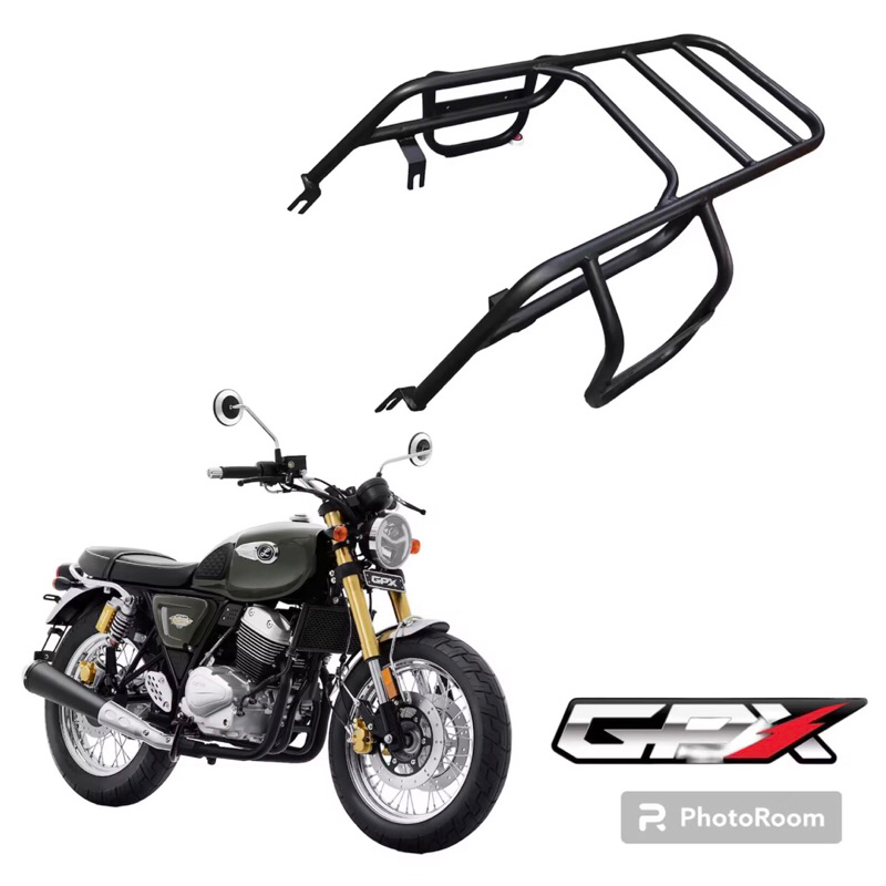 แร๊คท้าย GPX 150/150fi/200/250twins ตรงรุ่น