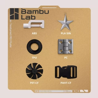 Bambu Lab PEI plate Texture Bambu พื้นผิวสองด้านการพิมพ์ X1/P1 series/A1 H2D