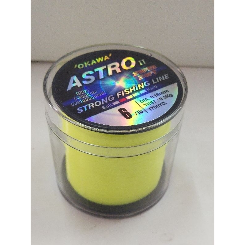 เอ็น OKAWA รุ่น ASTRO II 6lb สีเหลือง