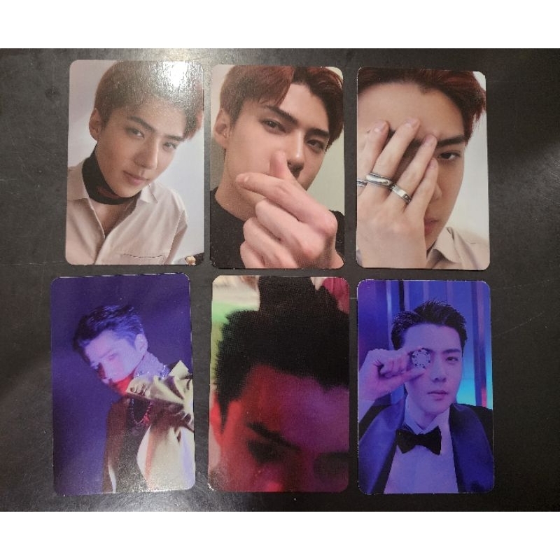 (การ์ดแท้) การ์ดอัลบั้ม Exo Sehun